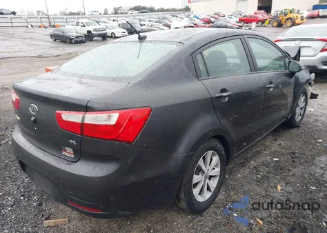 2013 Kia Rio Ex из США, поврежденный, VIN KNADN4A30D6310541